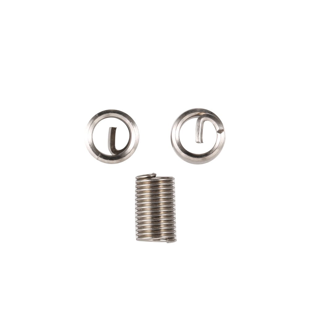 CalmTime 40PCS Threaded Inserts M6 1.0 3D Stainless Steel Wire Helicoil Fasteners Hardware Repair Tools Screw Sleeve Set CalmTime 40PCS Threaded Inserts M6 1.0 3D Stainless Steel Wire Helicoil Fasteners Hardware Repair Tools Screw Sleeve Set